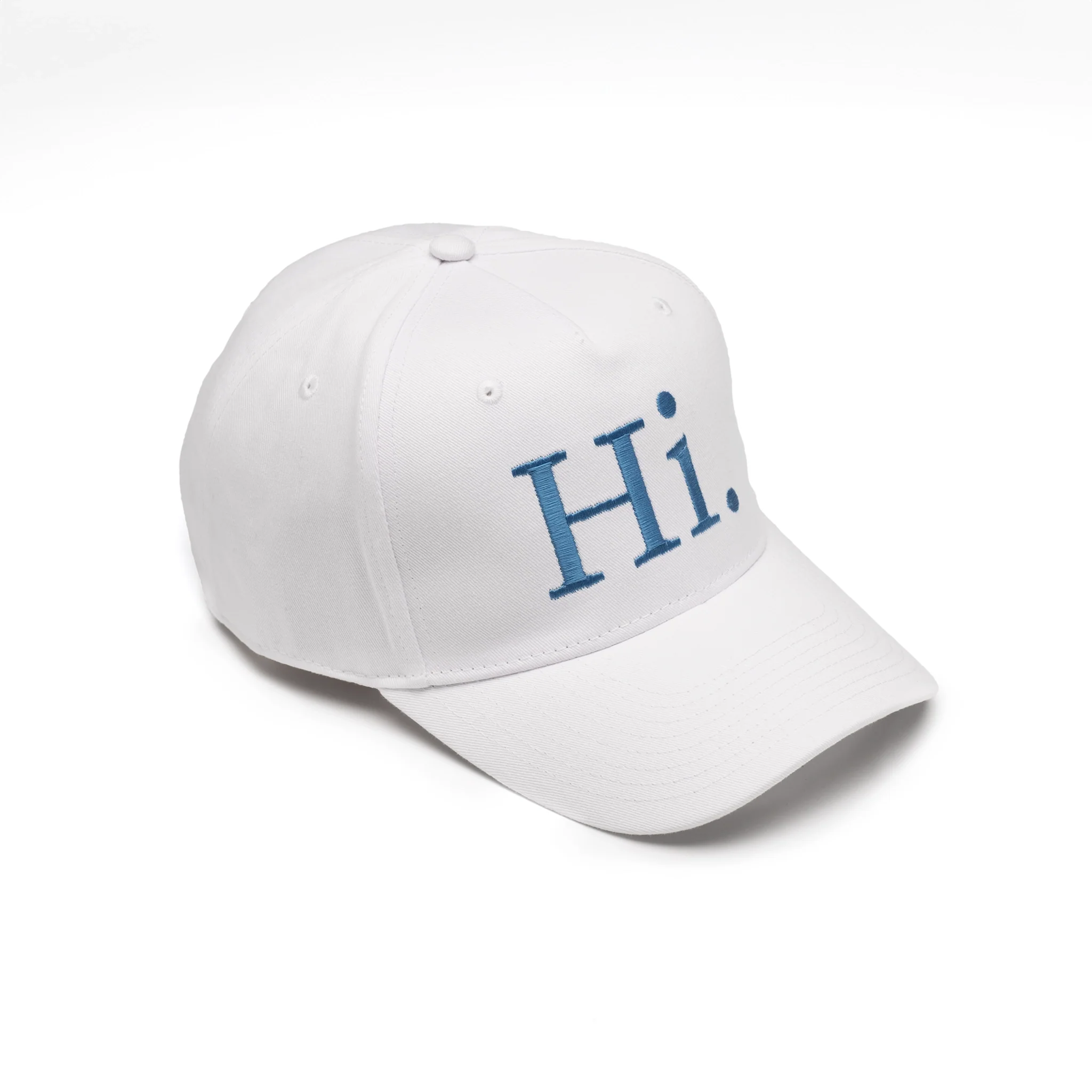 Punkt. Baseball cap with message ‘Hi. Human intelligence’ - Image 5